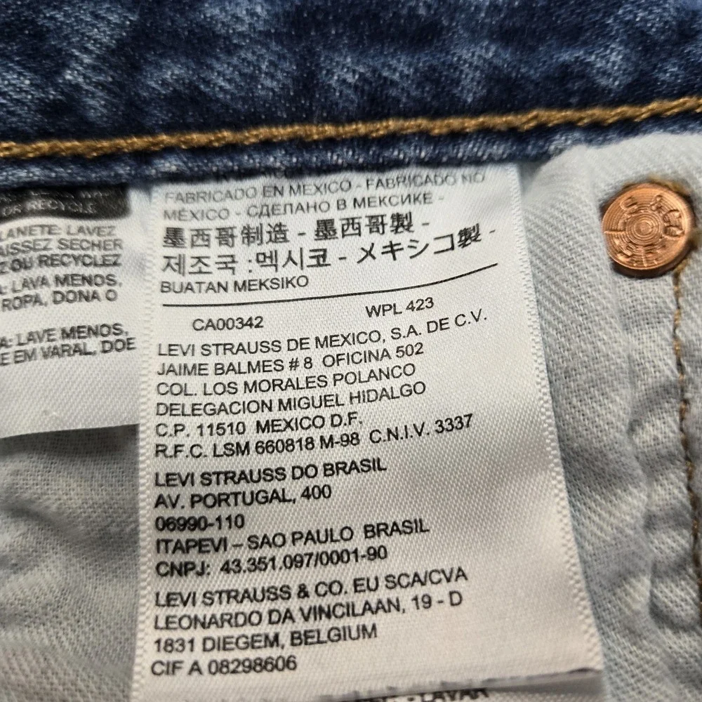 Levi's‎ 501 Men Jeans 33X34 Blue Denim Original Fit Straight Leg 30